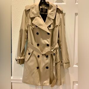 Coach women’s classic tan trench coat